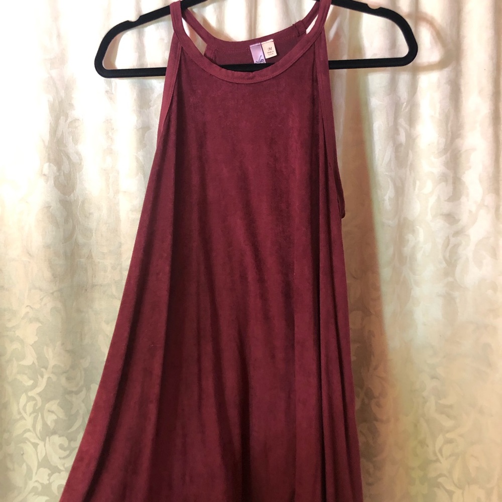 Maroon dress